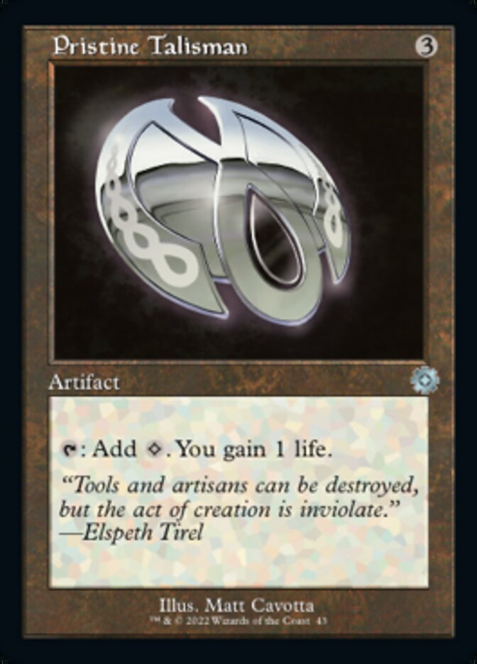 Pristine Talisman (Retro) [The Brothers' War Retro Artifacts] | Gear Gaming Fayetteville