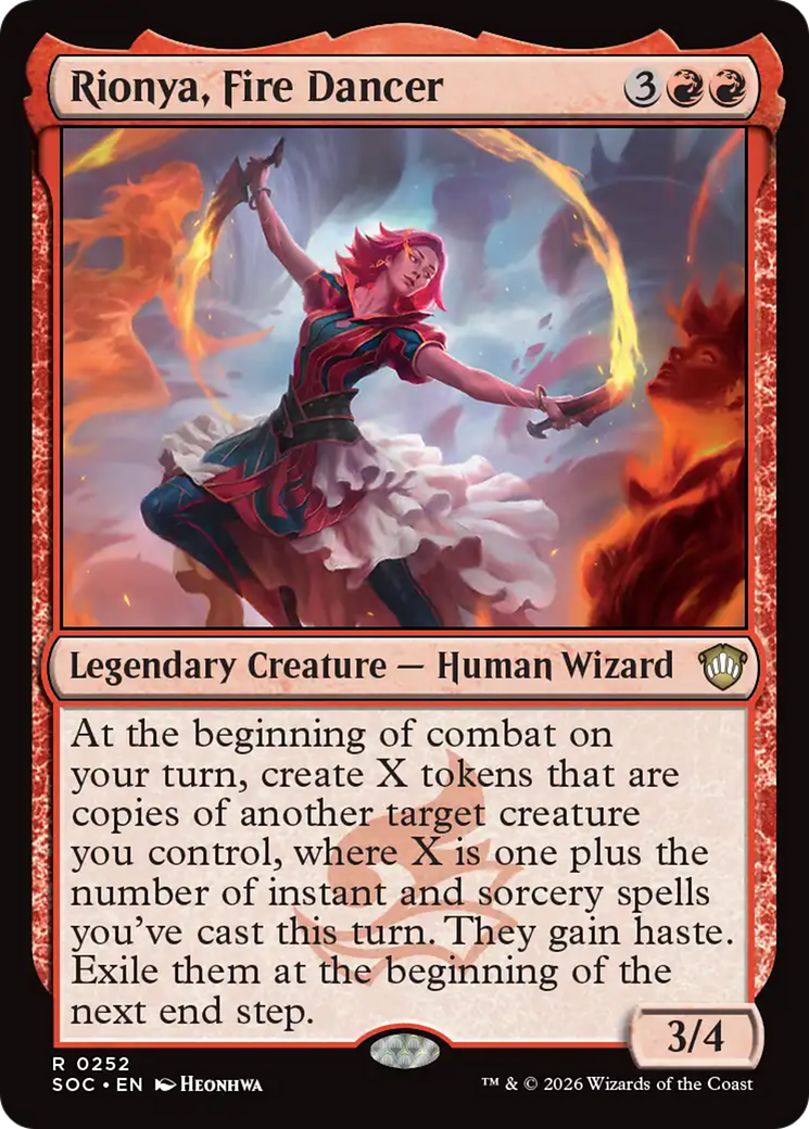 Rionya, Fire Dancer [Secrets of Strixhaven Commander] | Gear Gaming Fayetteville