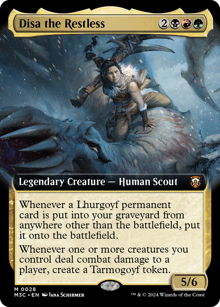 Disa the Restless (Extended Art) [Modern Horizons 3 Commander] | Gear Gaming Fayetteville