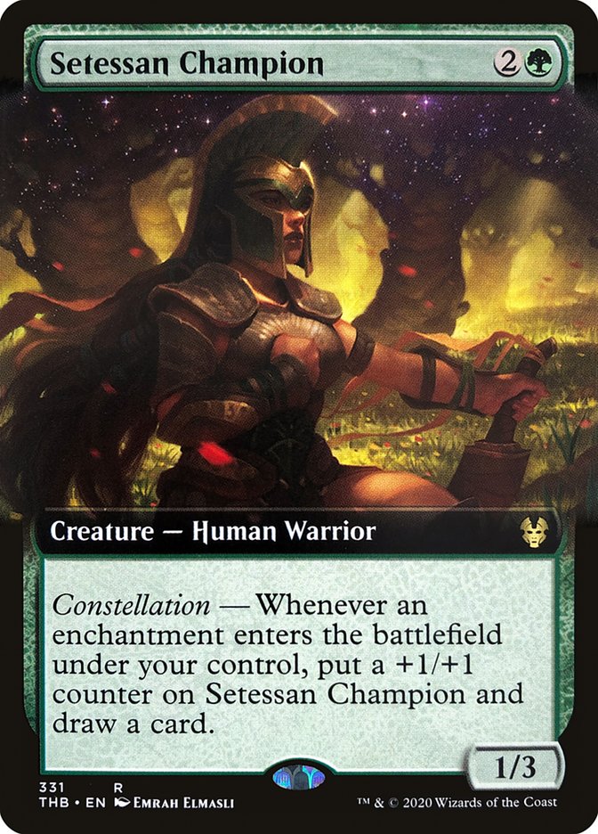 Setessan Champion (Extended Art) [Theros Beyond Death] | Gear Gaming Fayetteville