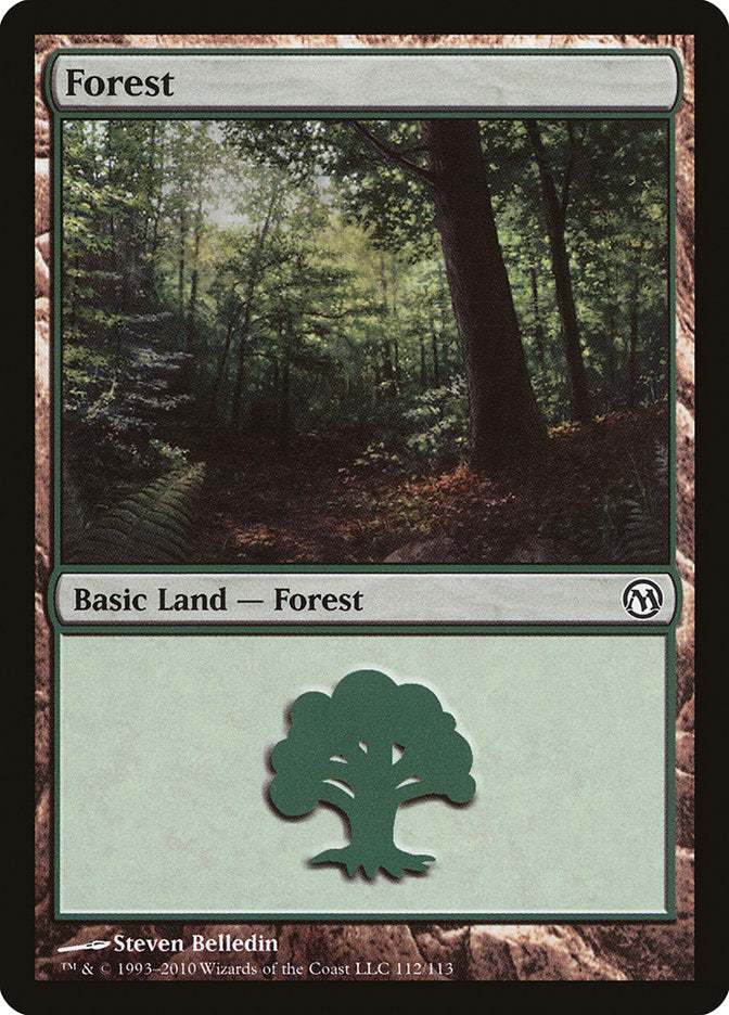 Forest (112) [Duels of the Planeswalkers] | Gear Gaming Fayetteville