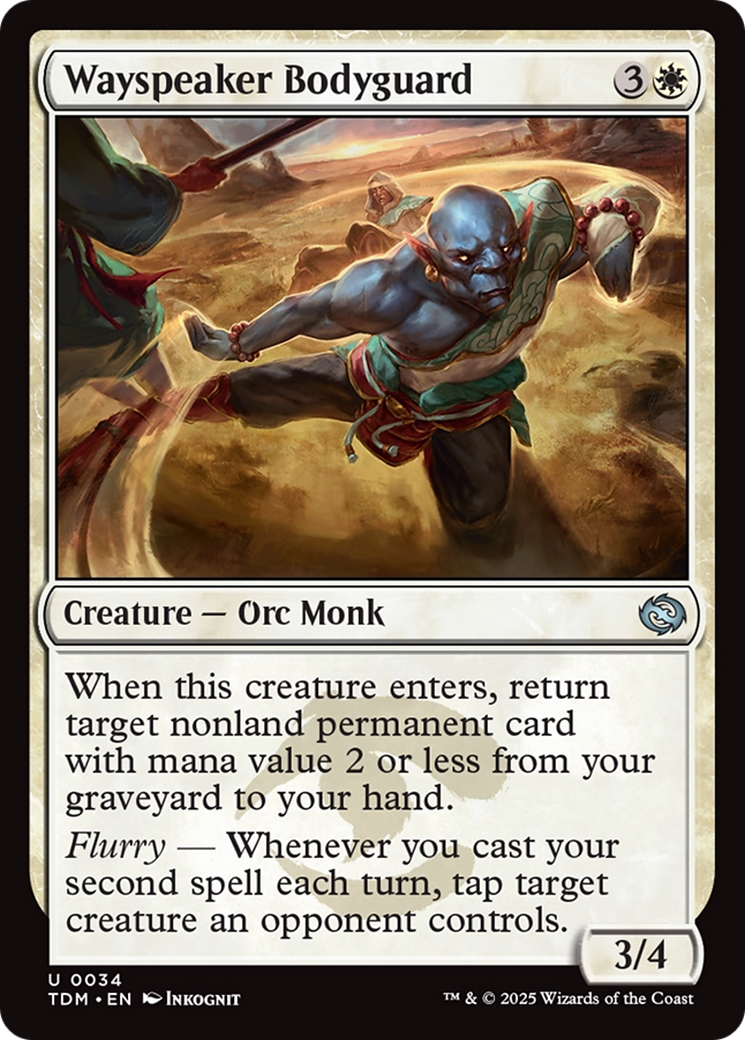 Wayspeaker Bodyguard [Tarkir: Dragonstorm] | Gear Gaming Fayetteville