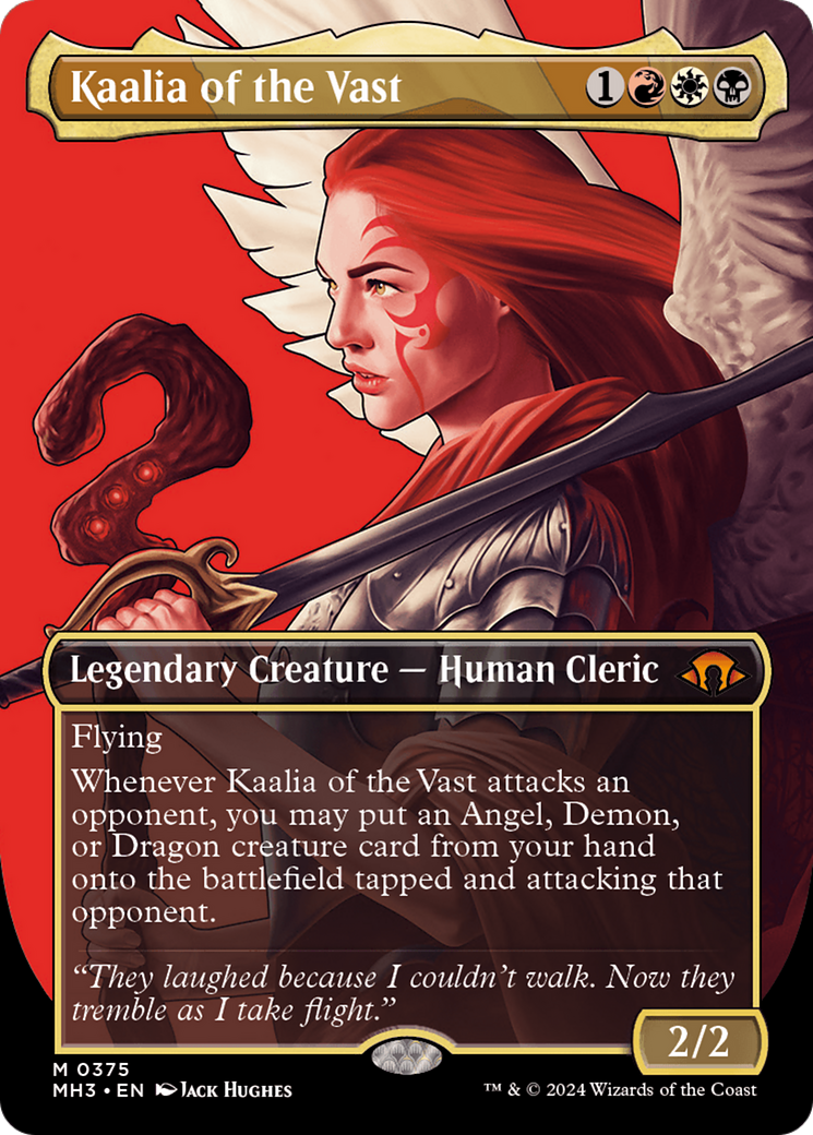 Kaalia of the Vast (Borderless) (0375) [Modern Horizons 3] | Gear Gaming Fayetteville