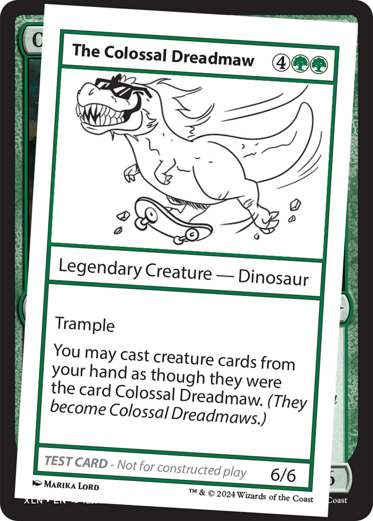 The Colossal Dreadmaw [Mystery Booster 2 Playtest Cards] | Gear Gaming Fayetteville