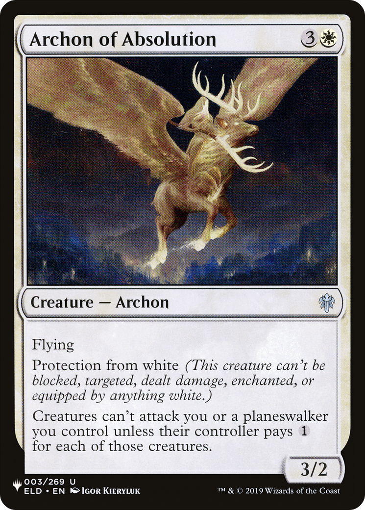 Archon of Absolution [The List Reprints] | Gear Gaming Fayetteville