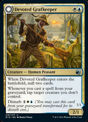 Devoted Grafkeeper // Departed Soulkeeper [Innistrad: Midnight Hunt] | Gear Gaming Fayetteville
