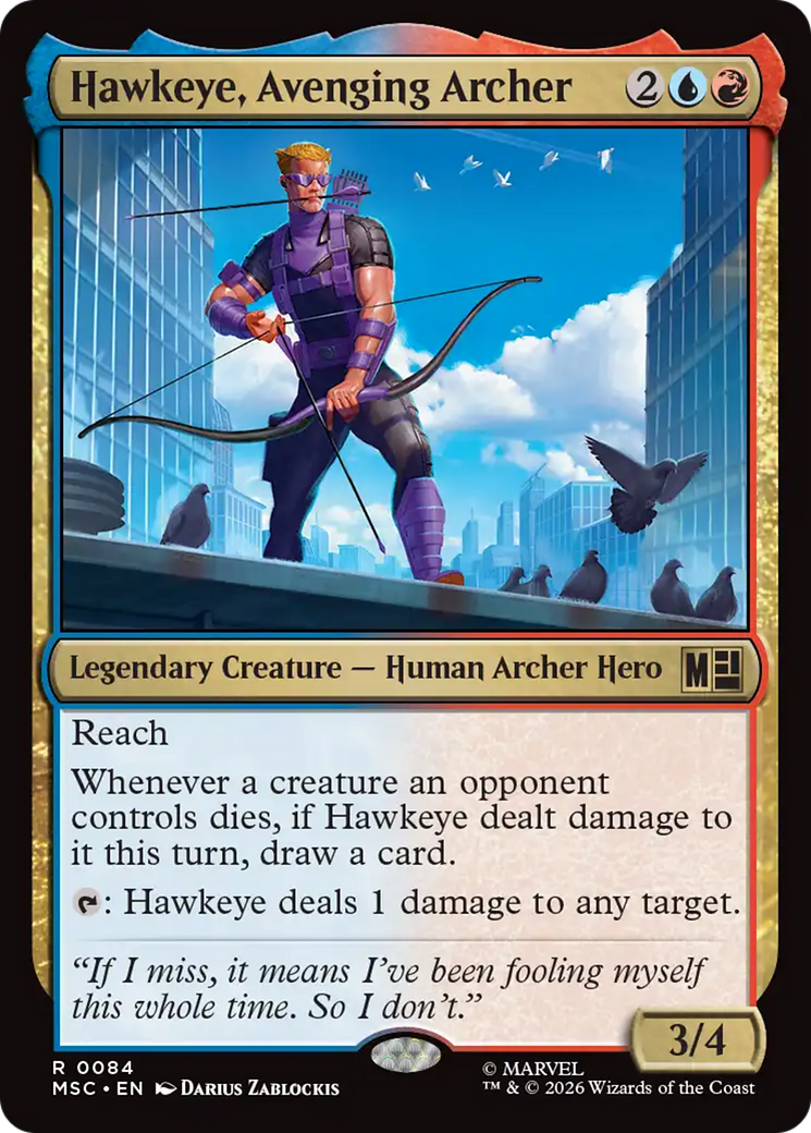 Hawkeye, Avenging Archer [Marvel Super Heroes Commander] | Gear Gaming Fayetteville