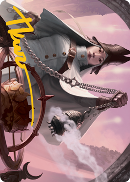 Celestus Sanctifier Art Card (Gold-Stamped Signature) [Innistrad: Midnight Hunt Art Series] | Gear Gaming Fayetteville
