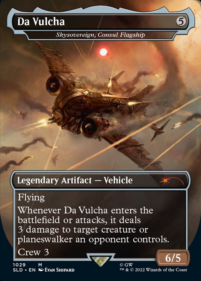 Da Vulcha - Skysovereign, Consul Flagship (Borderless) [Secret Lair Drop Series] | Gear Gaming Fayetteville