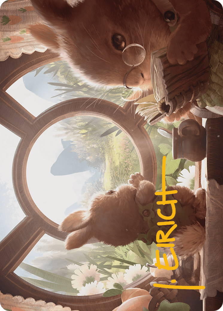 Farseek Art Card (Gold-Stamped Signature) [Bloomburrow Art Series] | Gear Gaming Fayetteville