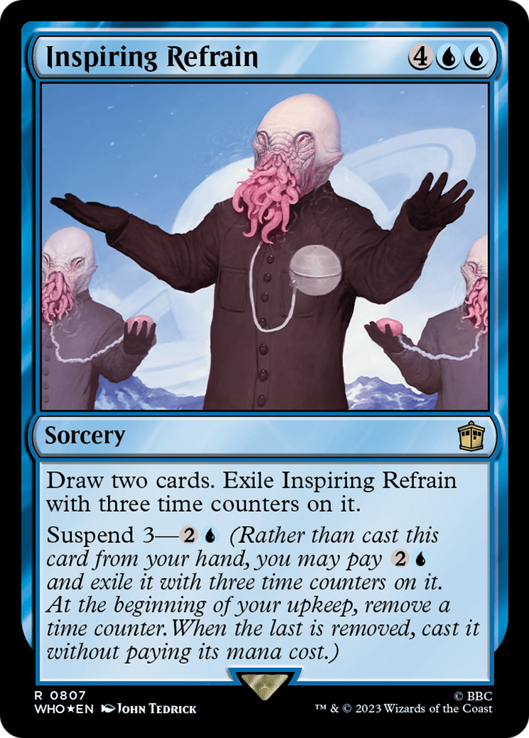 Inspiring Refrain (Surge Foil) [Doctor Who] | Gear Gaming Fayetteville