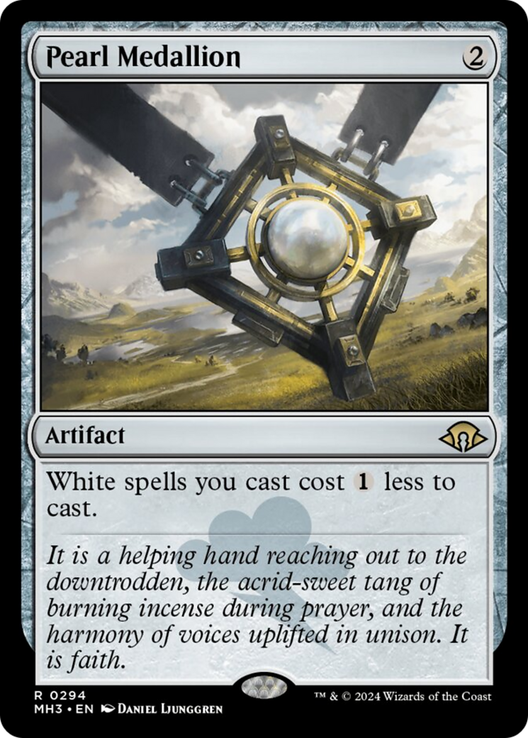 Pearl Medallion [Modern Horizons 3] | Gear Gaming Fayetteville