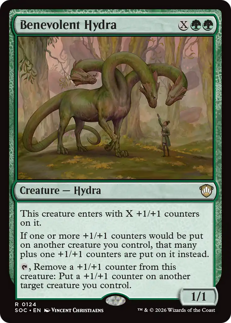 Benevolent Hydra [Secrets of Strixhaven Commander] | Gear Gaming Fayetteville