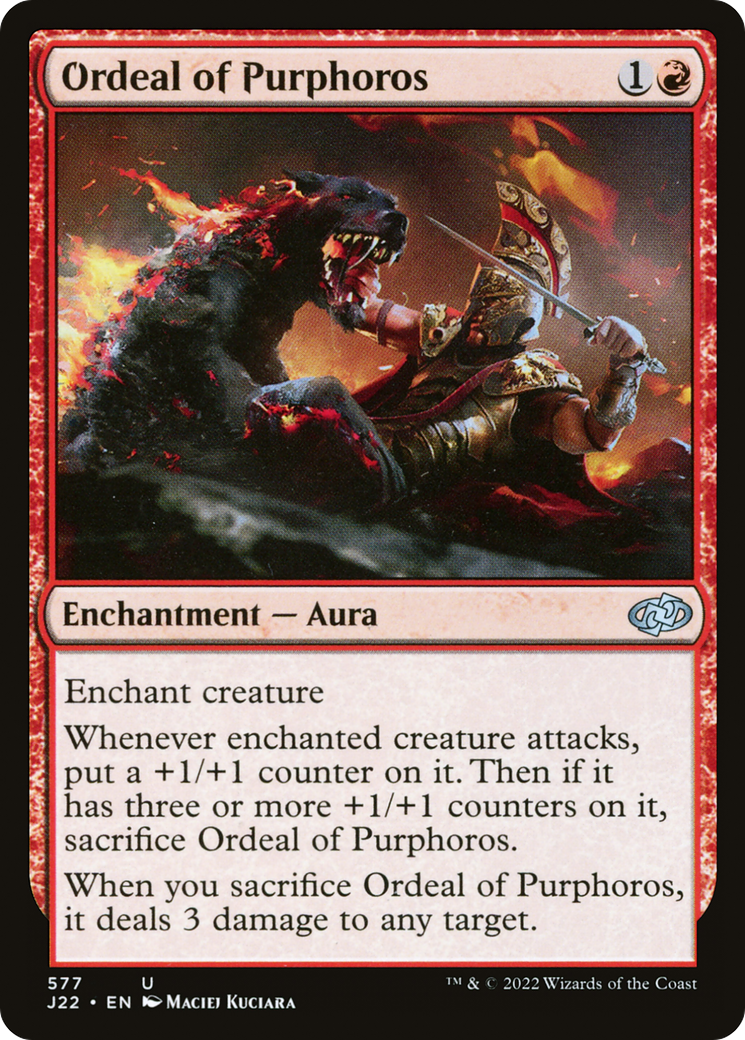 Ordeal of Purphoros [Jumpstart 2022] | Gear Gaming Fayetteville