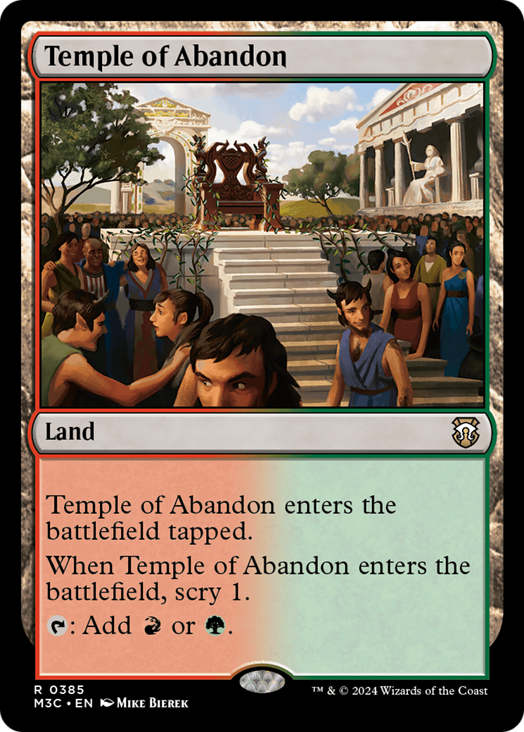 Temple of Abandon [Modern Horizons 3 Commander] | Gear Gaming Fayetteville