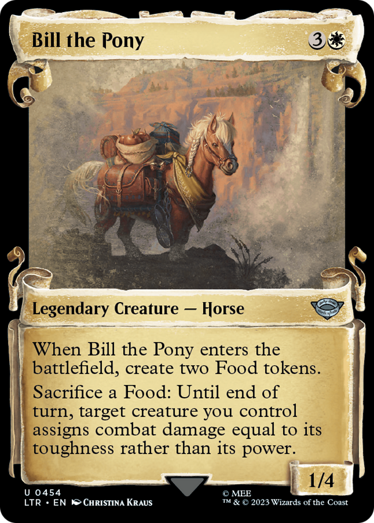 Bill the Pony [The Lord of the Rings: Tales of Middle-Earth Showcase Scrolls] | Gear Gaming Fayetteville