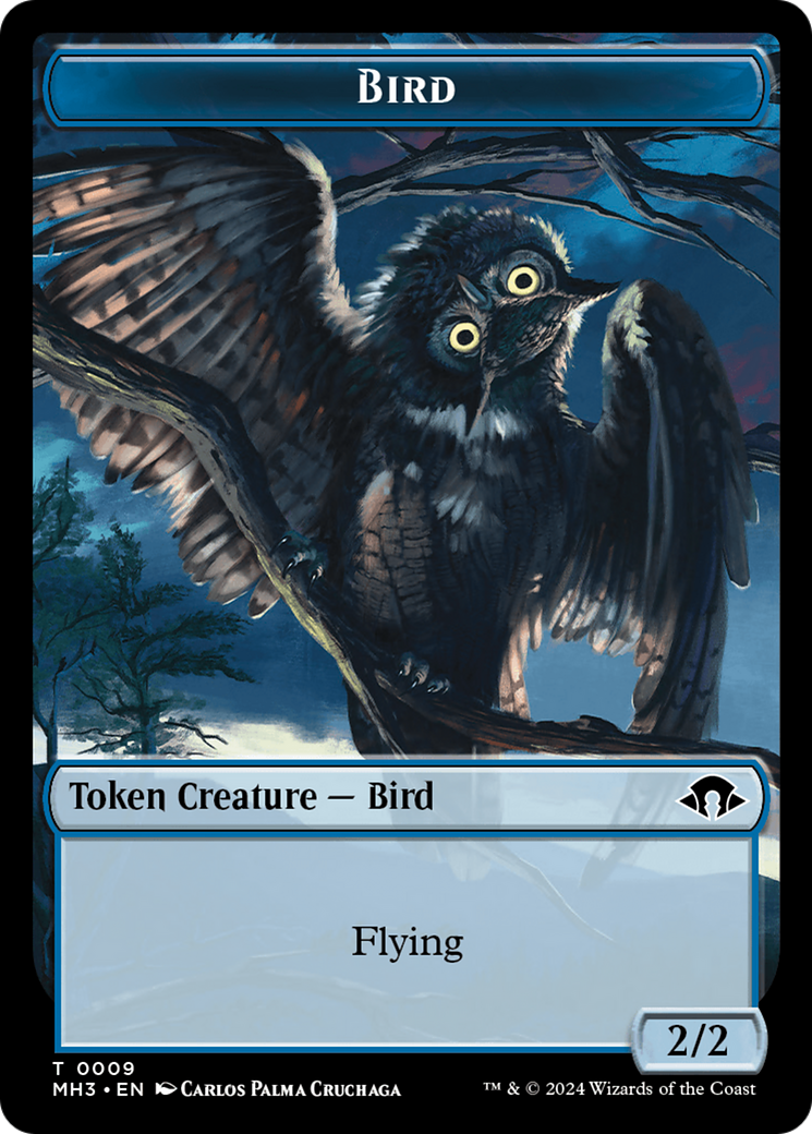 Servo // Bird Double-Sided Token [Modern Horizons 3 Tokens] | Gear Gaming Fayetteville