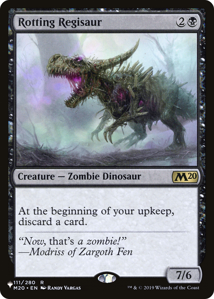 Rotting Regisaur [The List] | Gear Gaming Fayetteville