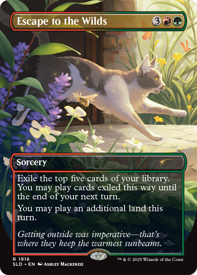 Escape to the Wilds (1916) (Rainbow Foil) [Secret Lair Drop Series] | Gear Gaming Fayetteville