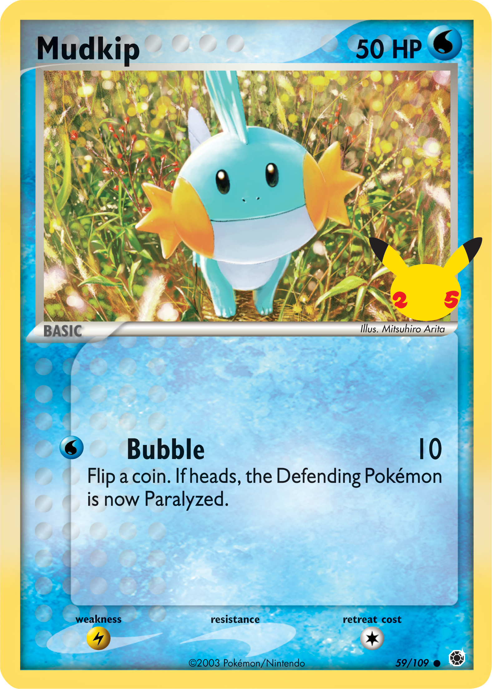 Mudkip (59/109) (Jumbo Card) [First Partner Pack] | Gear Gaming Fayetteville