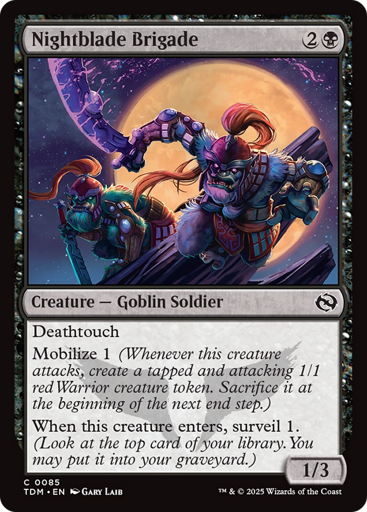 Nightblade Brigade [Tarkir: Dragonstorm] | Gear Gaming Fayetteville