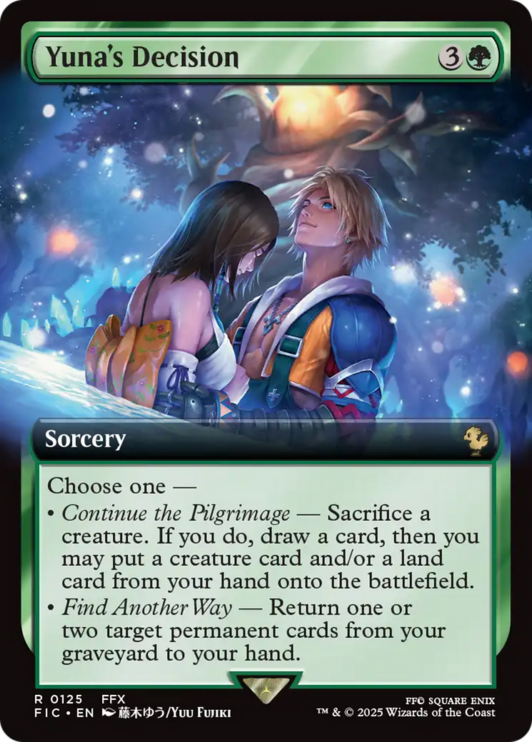 Yuna's Decision (Extended Art) [FINAL FANTASY Commander] | Gear Gaming Fayetteville