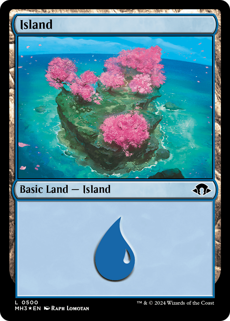 Island (0500) (Ripple Foil) [Modern Horizons 3] | Gear Gaming Fayetteville