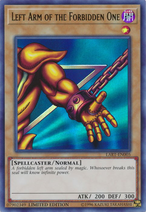 Left Arm of the Forbidden One [LART-EN005] Ultra Rare | Gear Gaming Fayetteville
