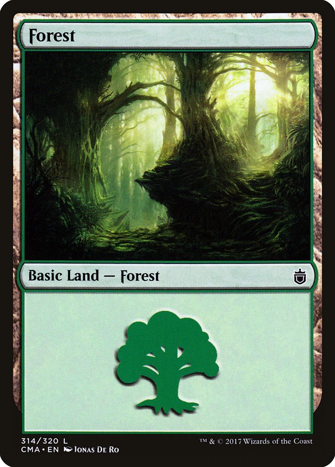 Forest (314) [Commander Anthology] | Gear Gaming Fayetteville