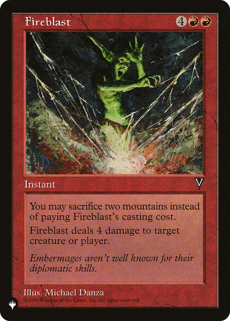 Fireblast [The List Reprints] | Gear Gaming Fayetteville