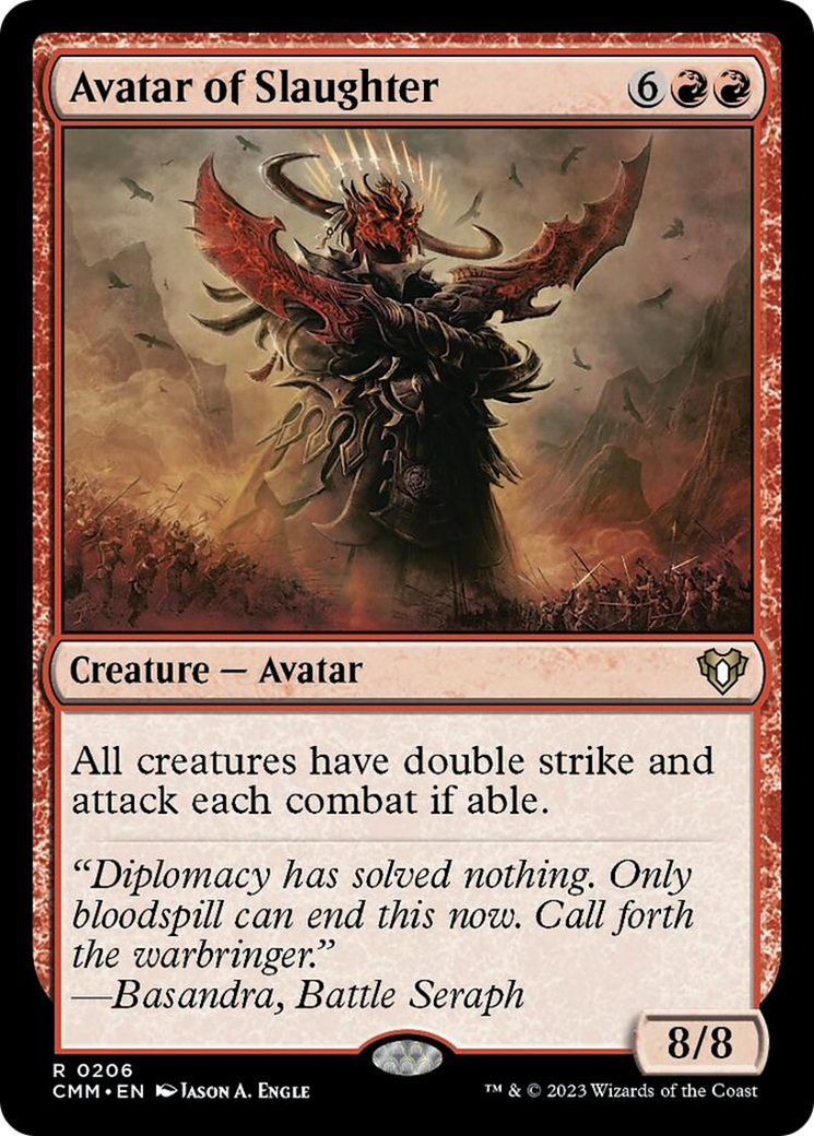 Avatar of Slaughter [Commander Masters] | Gear Gaming Fayetteville