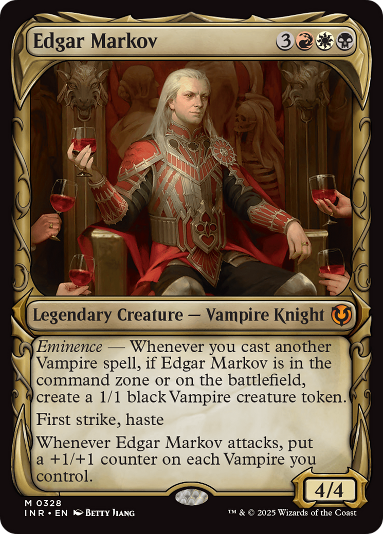 Edgar Markov (Showcase) [Innistrad Remastered] | Gear Gaming Fayetteville