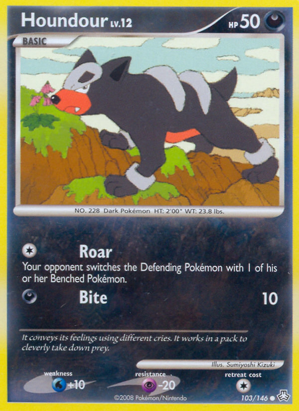 Houndour (103/146) [Diamond & Pearl: Legends Awakened] | Gear Gaming Fayetteville