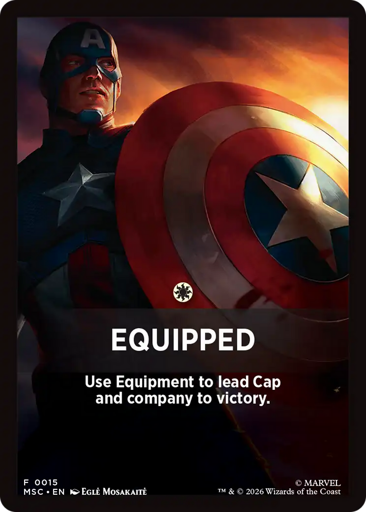 Equipped Theme Card [Marvel Super Heroes Commander] | Gear Gaming Fayetteville
