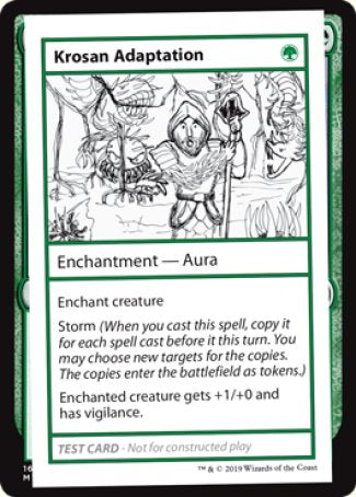Krosan Adaptation (2021 Edition) [Mystery Booster Playtest Cards] | Gear Gaming Fayetteville