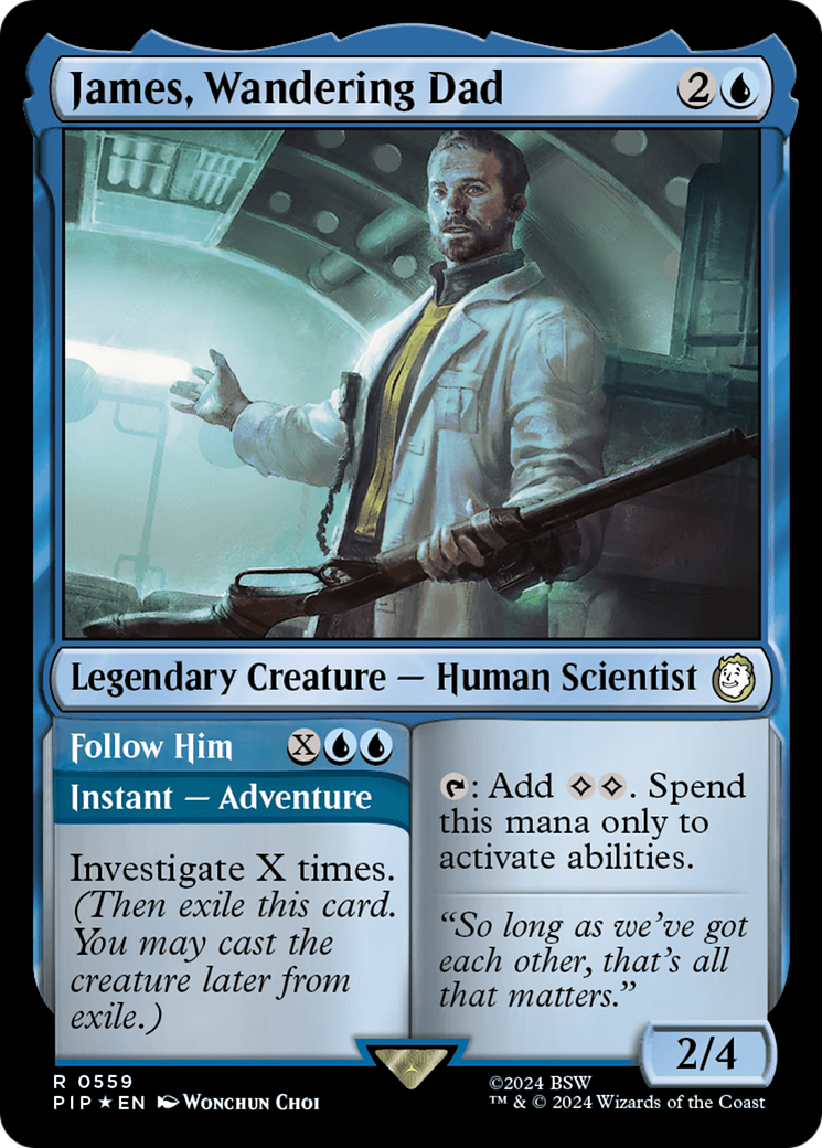 James, Wandering Dad // Follow Him (Surge Foil) [Fallout] | Gear Gaming Fayetteville