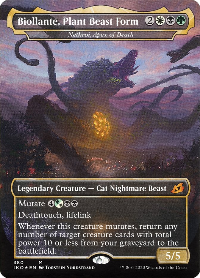 Nethroi, Apex of Death - Biollante, Plant Beast Form (Godzilla Series) [Ikoria: Lair of Behemoths] | Gear Gaming Fayetteville