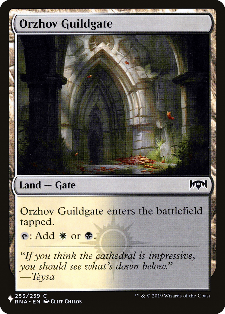 Orzhov Guildgate (253) [The List] | Gear Gaming Fayetteville