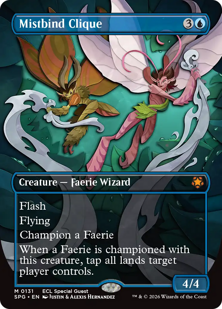 Mistbind Clique (Borderless) [Lorwyn Eclipsed Special Guests] | Gear Gaming Fayetteville