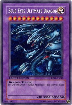 Blue-Eyes Ultimate Dragon [RP01-EN000] Secret Rare | Gear Gaming Fayetteville