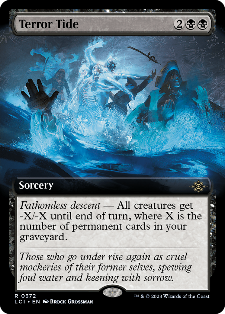 Terror Tide (Extended Art) [The Lost Caverns of Ixalan] | Gear Gaming Fayetteville