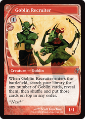 Goblin Recruiter (Future Sight) [Mystery Booster 2] | Gear Gaming Fayetteville