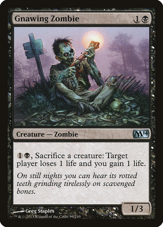 Gnawing Zombie [Magic 2014] | Gear Gaming Fayetteville