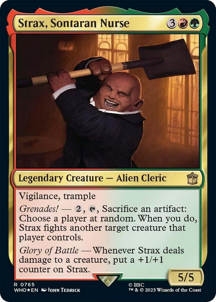 Strax, Sontaran Nurse (Surge Foil) [Doctor Who] | Gear Gaming Fayetteville