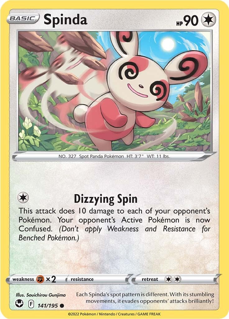 Spinda (141/195) [Sword & Shield: Silver Tempest] | Gear Gaming Fayetteville