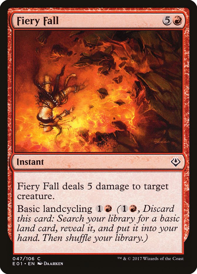 Fiery Fall [Archenemy: Nicol Bolas] | Gear Gaming Fayetteville