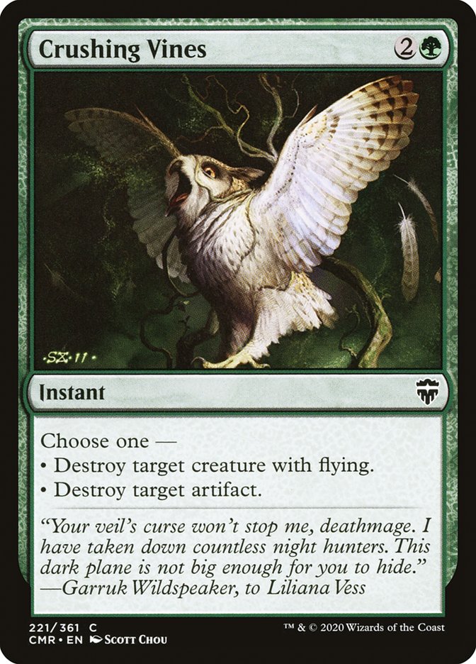 Crushing Vines [Commander Legends] | Gear Gaming Fayetteville