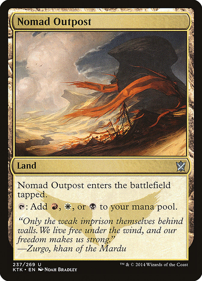 Nomad Outpost [Khans of Tarkir] | Gear Gaming Fayetteville