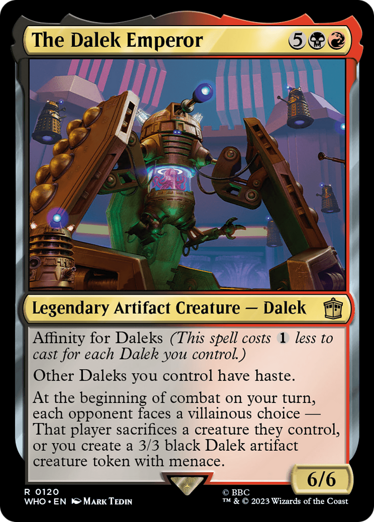 The Dalek Emperor (Extended Art) [Doctor Who] | Gear Gaming Fayetteville