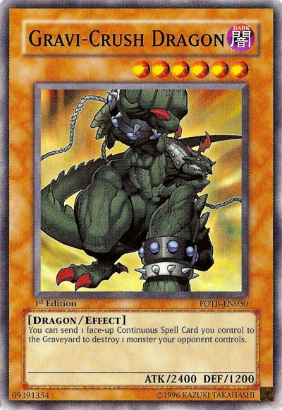 Gravi-Crush Dragon [FOTB-EN030] Common | Gear Gaming Fayetteville